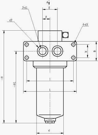 ZU-H、QU-H系列壓力管路過濾器板式連接1